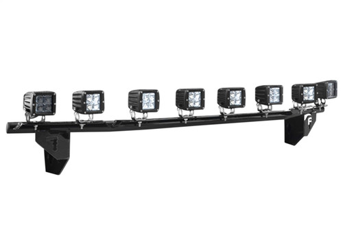 N-Fab Light Mounting-Light Bar (1-30) w/Multi-Mount-14-21 Tundra-Gloss Black - T1430LD