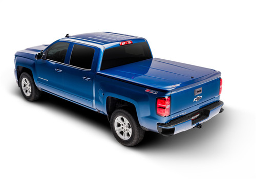 UnderCover LUX Tonneau 16-22 Tac 5ft. w/Deck Rail System Red - UC4136L-3R3