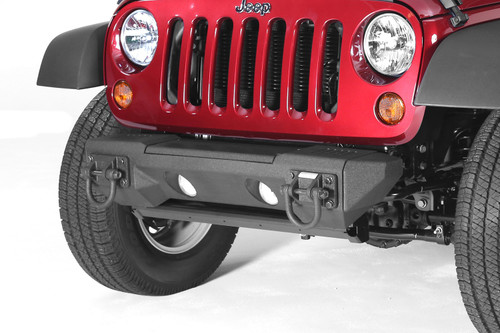 Rugged Ridge Jeep Wrangler Front Bumper - 11542.02; Silver