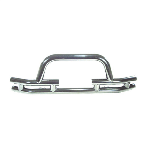Rugged Ridge Jeep CJ5 Front Bumper - 11563.03; Silver