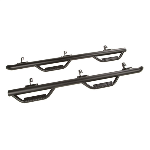 Rugged Ridge Jeep Wrangler JK Spartan Nerf Bar - 11596.02; Black Textured