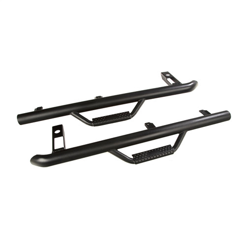 Rugged Ridge Jeep TJ Spartan Nerf Bar Kit - 11596.11; Black Textured