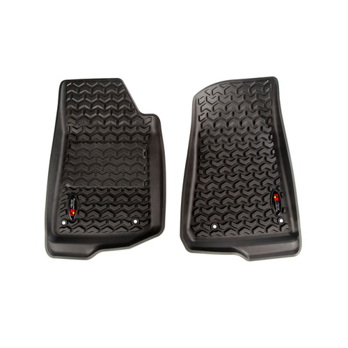 Rugged Ridge Jeep Wrangler Floor Liner - 12920.36; Black