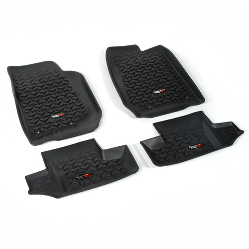 Rugged Ridge Jeep Wrangler All Terrain Floor Liner - 12987.03; Black