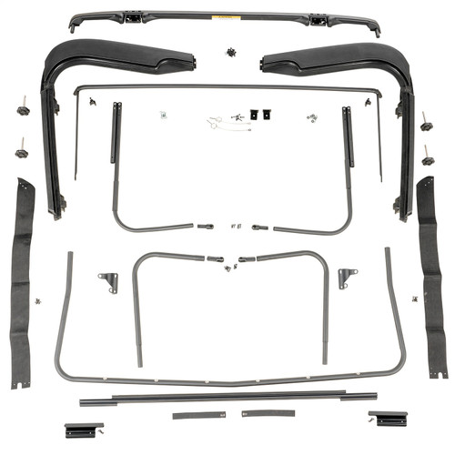 Rugged Ridge Jeep Wrangler Factory Soft Top Hardware - 13510.03