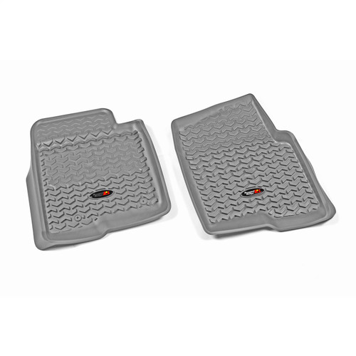 Rugged Ridge Ford F-150 All Terrain Floor Liner - 84902.31; Gray