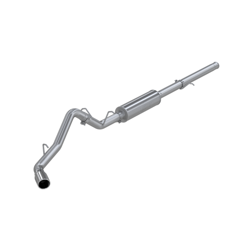 MBRP Cat Back Exhaust System Single Side T409 Stainless Steel For 09-13 Silverado/Sierra 1500 - S5054409