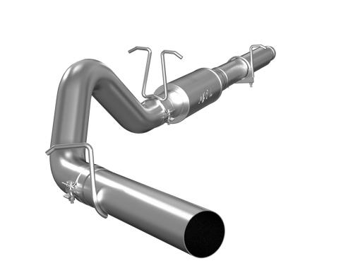 MBRP Cat Back Exhaust System 4 Inch Single Side Exit No Tip Included Aluminized Steel For 99-04 Ford F-250/350 V-10 - S5206P