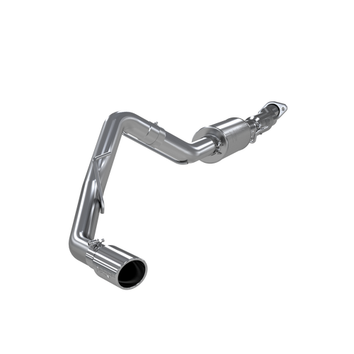 MBRP Ford 3 Inch Cat Back Exhaust System Single Side Exit Installer Series For 11-14 Ford F-150 5.0L Long Bed - S5230AL