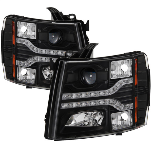 Spyder Auto DRL LED Projector Headlights - 5083524