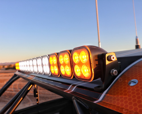 Vision X Lighting Unite 20" Class Mounting Bar Kit (493.5MM 19.43In) For 7 Pods Includes Harness And Hardware) - VXU-MB20EMH