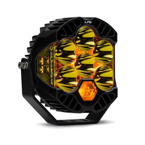 Baja Designs LP6 Pro LED Light Pod, Spot (Amber) - 270011