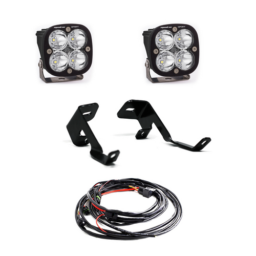 Baja Designs Squadron Sport A-Pillar Light Kit, Toggle Harness: 15-20 F-150, 17-20 Raptor - 447680