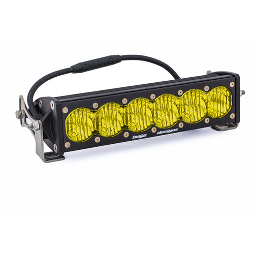 Baja Designs 10 Inch LED Light Bar Amber Lens Wide Driving OnX6 - 451014