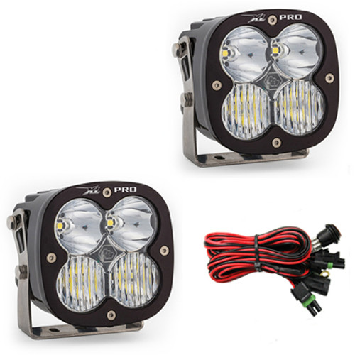 Baja Designs XL Pro LED Light Pods, Driving/Combo Pattern, Clear Lens (Pair) - 507803