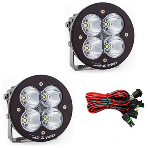 Baja Designs XL-R Pro LED Light Pods, Spot Pattern, Clear Lens (Pair) - 537801