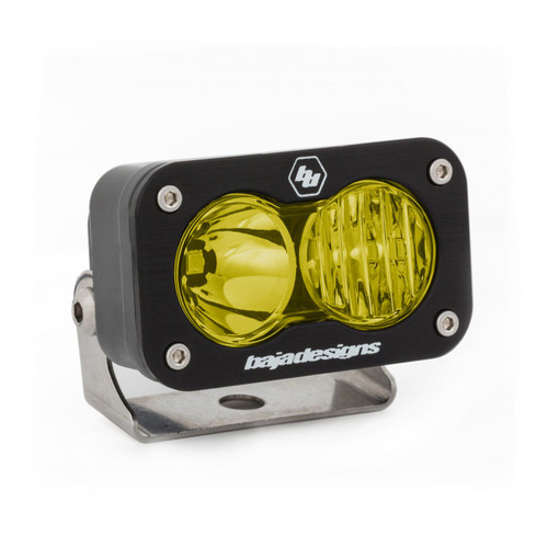Baja Designs S2 Sport LED Light Pod, Driving/Combo Pattern, Amber Lens - 540013