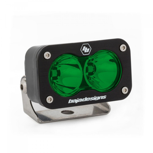 Baja Designs S2 Sport LED Light Pod, Spot (Green) - 540001GR