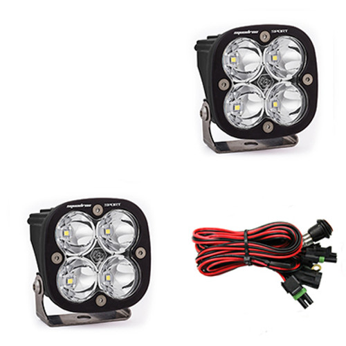 Baja Designs Squadron Sport LED Light Pod, Spot (Pair) - 557801