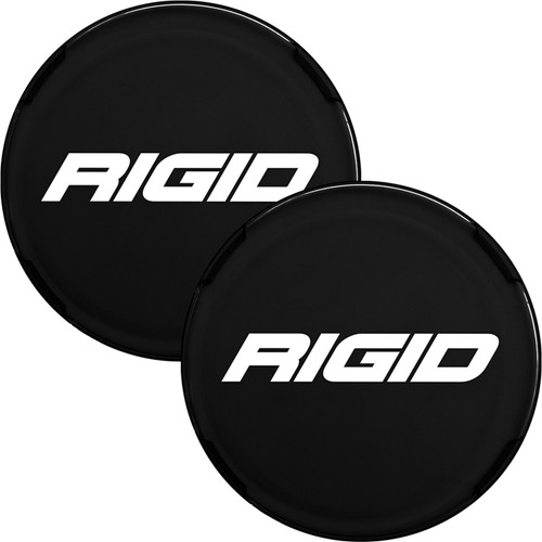 RIGID 360-Series 6 in. Light Cover, Black (Pair) - 36362-SB