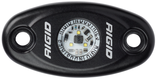 RIGID A-Series High Power LED Accessory Light w/ Black Housing, Natural White - 480083