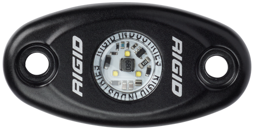 RIGID A-Series High Power LED Accessory Light w/ Black Housing, Amber - 480333