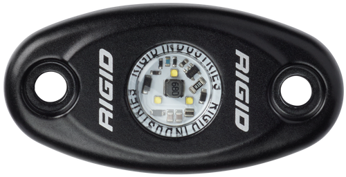 RIGID A-Series Low Power LED Accessory Light w/ Black Housing, Amber - 480343