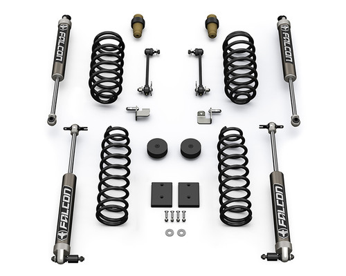 TeraFlex Jeep JK 2dr 1.5 in. Sport ST1 Suspension System w/ Falcon 2.1 Shocks - 1211021