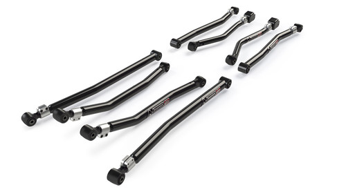 TeraFlex Jeep JL Long Control Arm Alpine IR Kit 8-Arm Adjustable 3-6 in. Lift Arms Only - 1310505