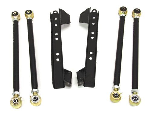 TeraFlex Jeep TJ Lower LCG Long Flexarm Upgrade Kit w/ Brackets Complete - 1447700