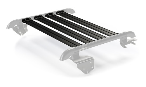 TeraFlex Jeep JK 2dr Nebo Roof Rack 4-Piece Cargo Slat Kit Black - 4722062