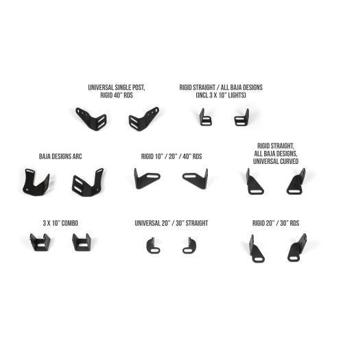 Addictive Desert Designs Light Mount Kit, Universal - ACNA158501NA