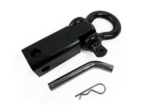 OVS Receiver Mount Recovery Shackle 3/4" 4.75 Ton, Black - 19109901