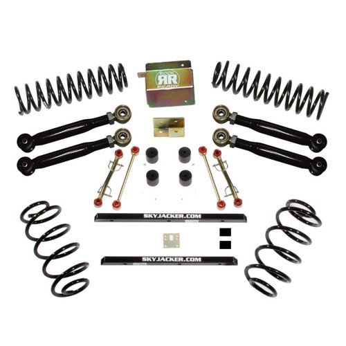 SkyJacker 03-06 Jeep TJ 2.5in. Lift Kit w/Value Flex Shocks - TJ253KU-SVX