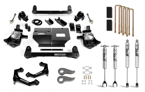 Cognito 6-Inch Standard Lift Kit with Fox PS 2.0 IFP Shocks for 11-19 Silverado/Sierra 2500/3500 2WD/4WD - 110-P0968