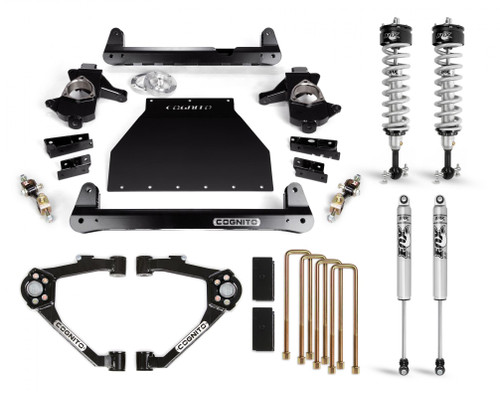 cognitomotorsports 3” Elite Performance kit with 2.5 Adjustable Fox Shocks  are one way to increase performance in your 2020+ GM withou