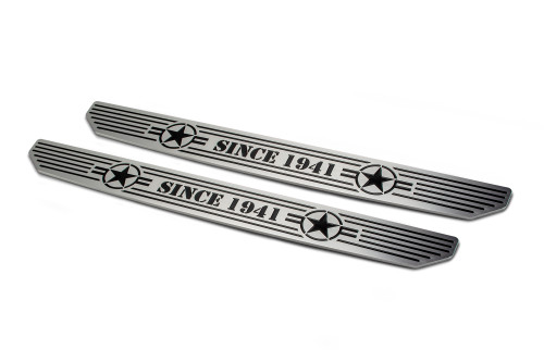 DV8 Offroad Rear Sill Plates: 18+ Jeep JL (4dr. Only) - D-JL-180014-STR4