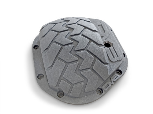 DV8 Offroad HD Dana 30 Diff Cover Cast Iron, Gray Powder Coat - D-JP-110001-D30