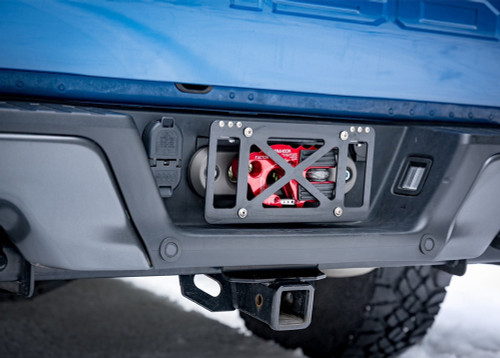 SwarfWorks Folding License Plate Mount for 17-20 Raptor