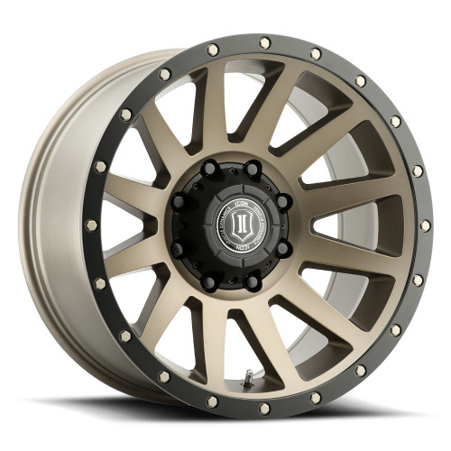 ICON Alloys Compression Bronze - 20x10 | 8x6.5 | -19 ET | 4.75" BS - 2020108047BR