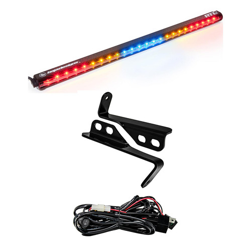 Baja Designs Polaris RZR 15-18 4 Seat 30 in. RTL-B Rear Light Bar with Bracket Kit - 447818