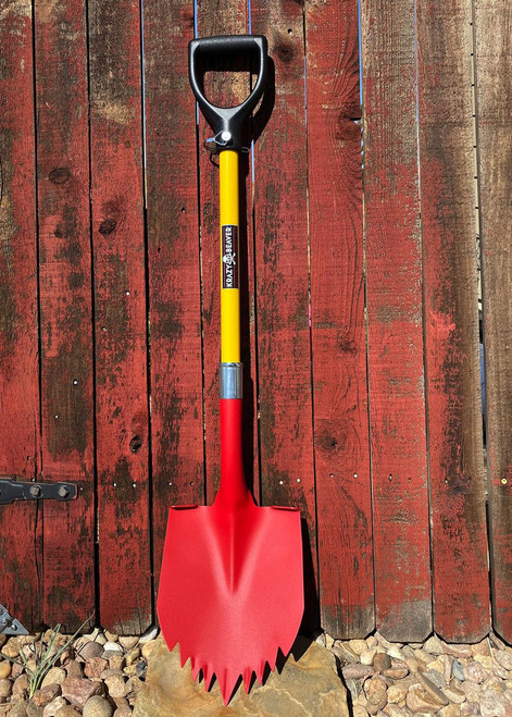 未使用 Burton バートン RED 457 shovel ショベル　P14 Krazy Beaver Shovel (Red Textured Head / Black Handle) 45636