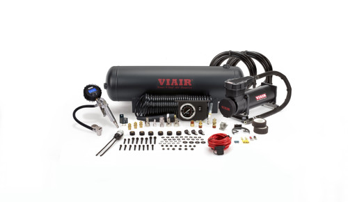 Viair 485C Stealth Black Gen 2 Onboard Air System (12V, 200 PSI Compressor, 2.5 Gal Tank) - 20002