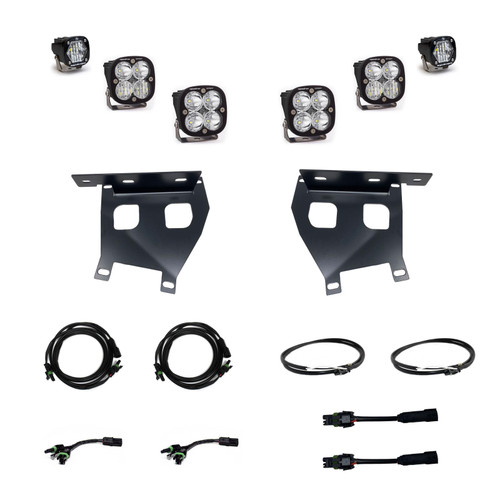 Baja Designs Aftermarket Fog Pocket Sport Kit Fits 21-On Raptor - 448054