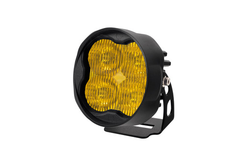 Diode Dynamics SS3 Max Amber Backlight Yellow SAE Fog Angled RH Single-DD6977S