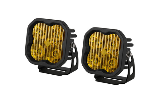 Diode Dynamics SS3 Pro Amber Backlight Yellow Driving Standard Pair-DD6889P