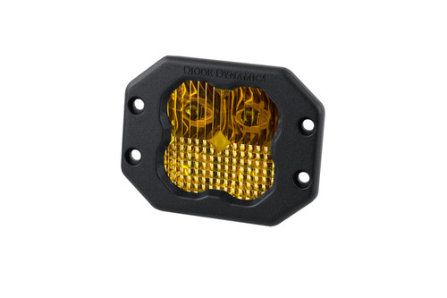 Diode Dynamics SS3 Pro Amber Backlight Yellow Combo Flush Single-DD6942S