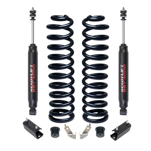 ReadyLIFT 17-22 F-250/350/450 Front Leveling Kit 2.5 in. Lift w/Coil Springs/SST3000 Shocks - 46-2725