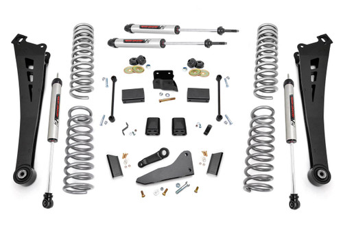 Rough Country 5 in. Lift Kit, Dual Rate Coils, V2 for Ram 2500 14-18 - 36870