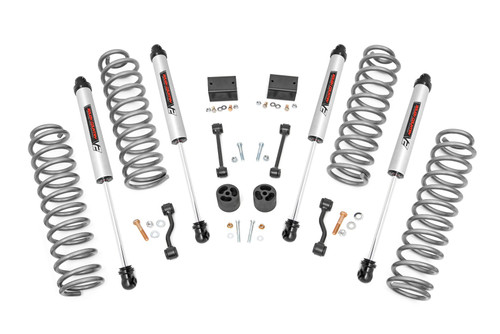 Rough Country 2.5 in. Lift Kit, Coils, V2 for Jeep Wrangler JL 4WD 18-23 - 91370